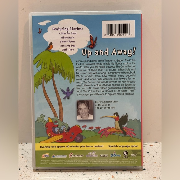 The Cat in the Hat Knows a Lot About That! Up and‎ Away! DVD - Picture 3 of 5